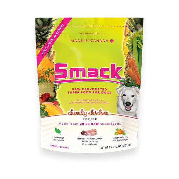 SMACK POULET CHUNKY nourriture pour chien