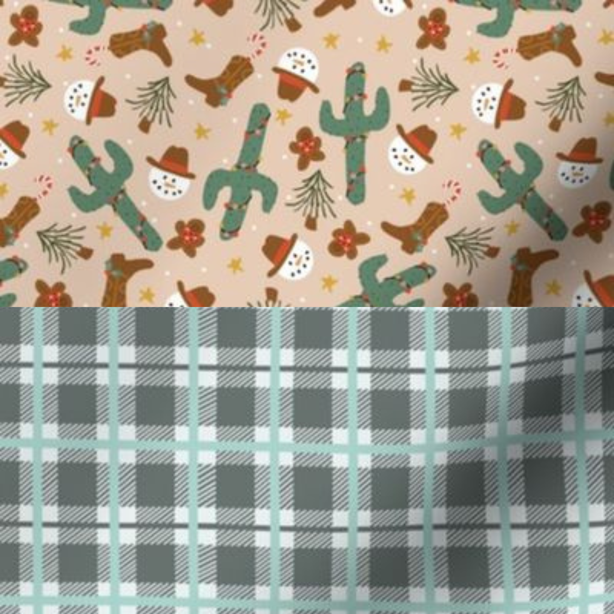 Cactus & bonhomme de neige - XS à XL