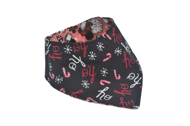 Papa noël hoho rose - XL