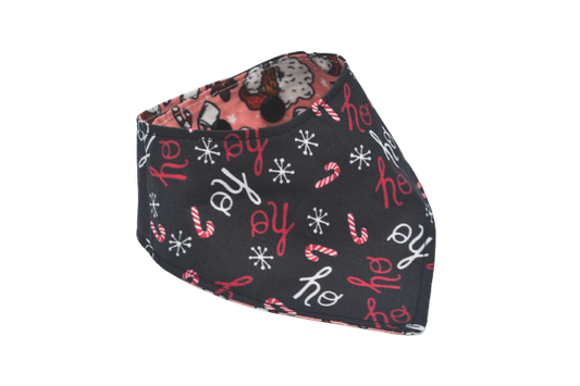 Papa noël hoho rose - XL
