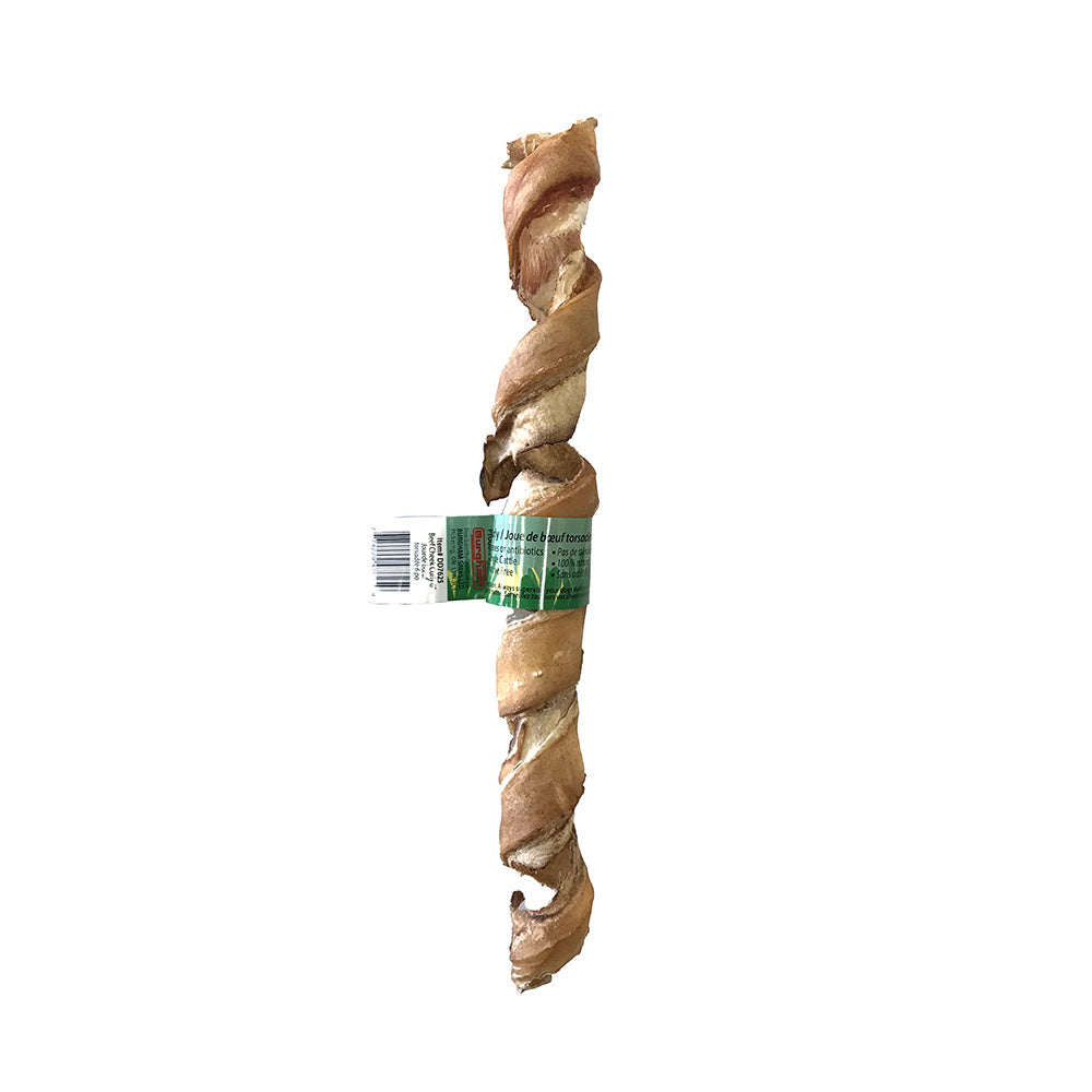 Joue de boeuf torsadée 12"