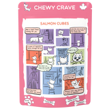 Chewy Crave Cubes Saumon Lyophilisé 90g