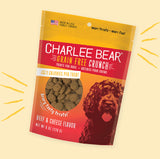 Charlee Bear Gâterie Croquante Foie De Boeuf & Fromage 226g