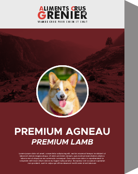 Agneau premium 12lb