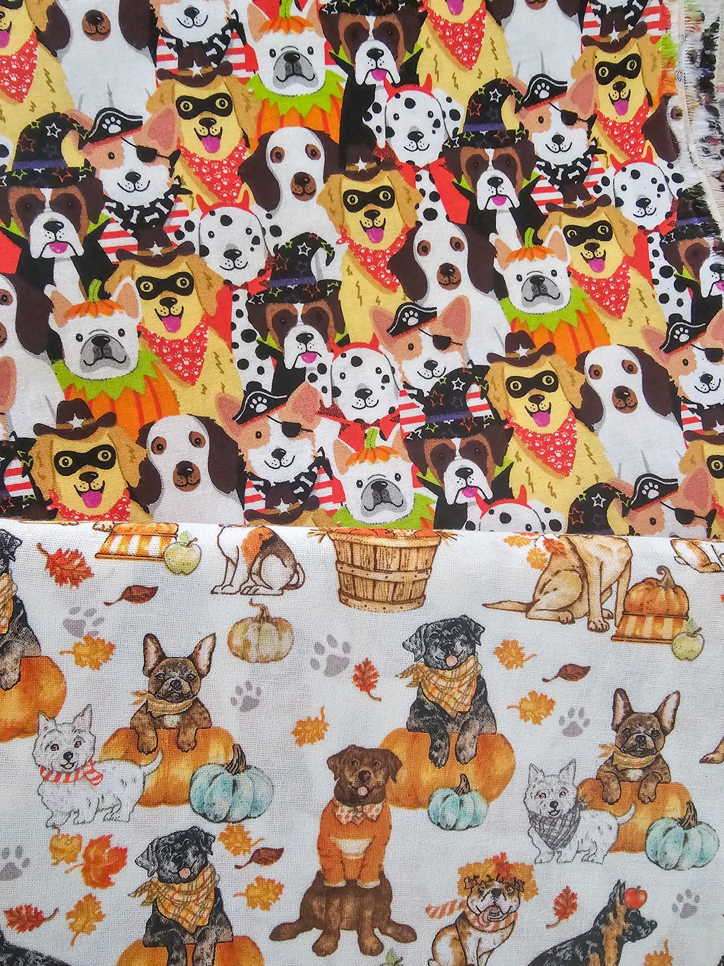 Foulard de toilettage - motifs HALLOWEEN variés ***RABAIS 50 et +***