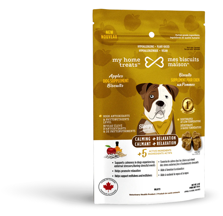 MBM Gâterie supplément hypoallergénique pour chien aux pommes - Calmant + Relaxation 170g