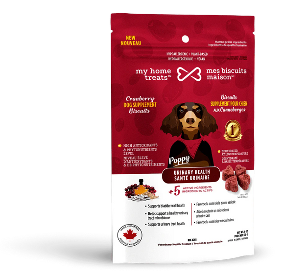 MBM Gâterie supplément hypoallergénique pour chien aux canneberges - Santé urinaire 170g