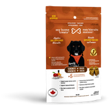 MBM Gâterie supplément hypoallergénique pour chien aux pommes - Sérénité + Focus 170g