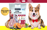 Porc Saumon - chien adulte - plusieurs formats