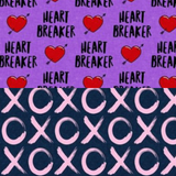 Heart breaker mauve - XL