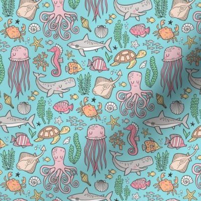 Fond marin - XS, M, L