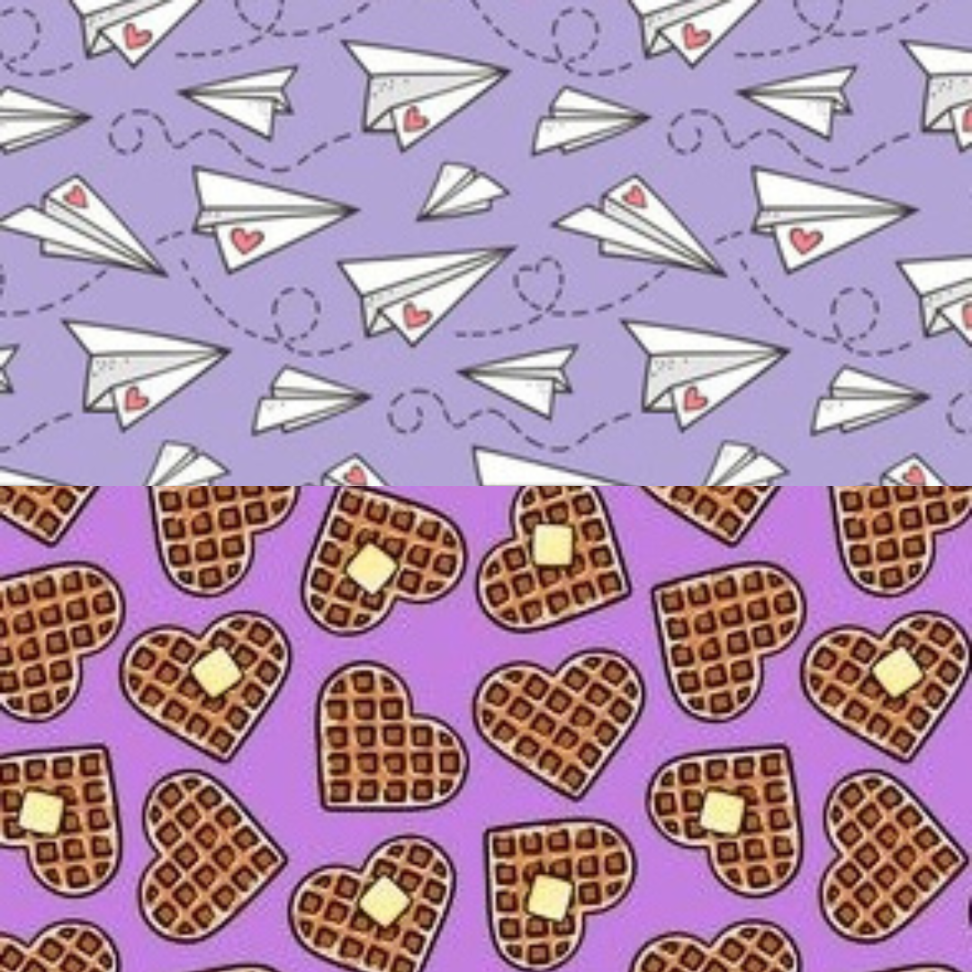 Gaufre mauve- M, L