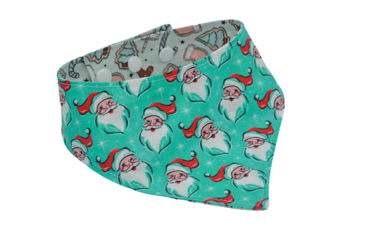 Père noël bleu & cookies - XS à XL