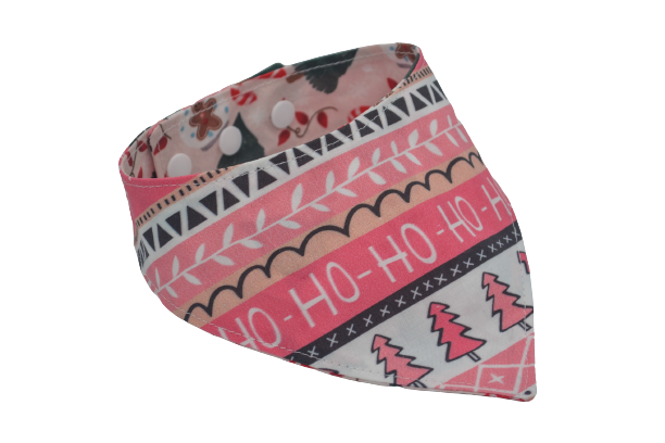 Boule de noël & ho ho rose - S