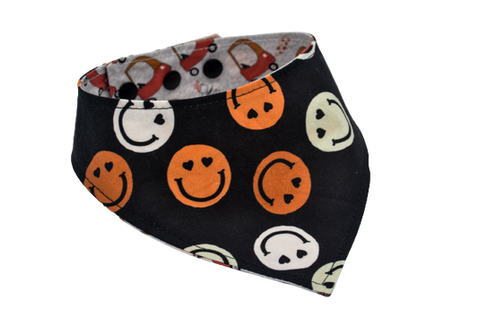 Smiley noir - M, XL