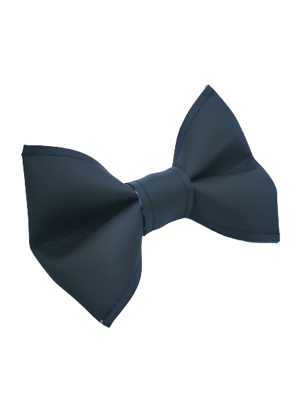 Boucle en cuirette - Gris charcoal