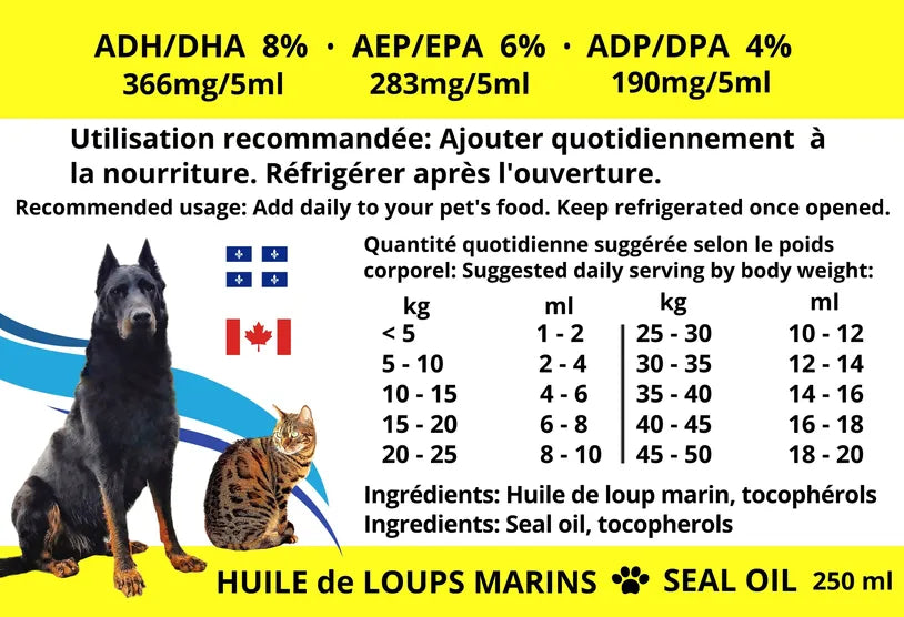 Huile de loup marin 1000ml